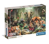 Clementoni - Puzzle pour Adultes 1000 Pièces, HQC Mystic Jungle - Compact Box, Fabriqué en Italie, 39987