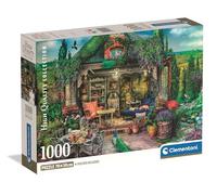 Clementoni - Puzzle pour Adultes 1000 Pièces, HQC Wine Country Escape Compact Box, Fabriqué en Italie, 39951