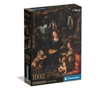 Clementoni – Puzzle pour adultes 1000 pièces Museum Virgin Rocks Compact Box Fabriqué en Italie
