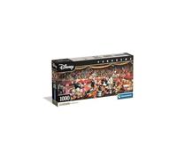 Clementoni - Puzzle pour Adultes 1000 Pièces, Panorama Disney Orchestra Compact Box, Fabriqué en Italie, 37067