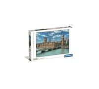 Clementoni Puzzle 3000 Pièces, Londres Big Ben et Palais de Westminster, Haute Qualité