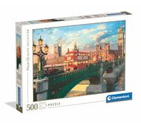 Clementoni - Puzzle pour Adultes 500 Pièces, HQC Westminster Bridge Fabriqué en Italie, 35569