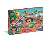 Clementoni Puzzle Quiz de Sol Dora - Puzzle Interactif avec Stylo - Jeu éducatif pour Enfants à partir de 3 Ans - 24 pièces - 62 x 42 cm - 16686