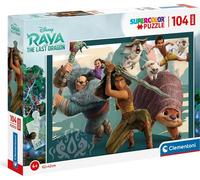 CLEMENTONI Puzzle Raya et le dragon MAXI 104 pièces