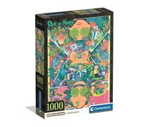 Clementoni – Puzzle Rick and Morty 2 – 1000 pièces – 98 x 33 cm – 14 ans et +