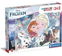 CLEMENTONI Puzzle Royaume de glace MAXI 24 pièces