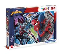 Clementoni Puzzle Marvel Spider-Man Supercolor 180 pièces 7+ Spider-Gwen et Miles Morales