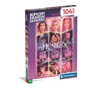 Clementoni Puzzle 104 pièces Super K-Pop Demon Hunters – 48,5x33,5 cm Grand format – Dès 6 ans