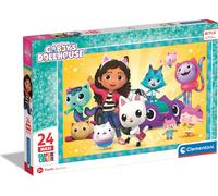 Clementoni Puzzle Super Color Maxi Gabby's Doll's House, 24pcs.