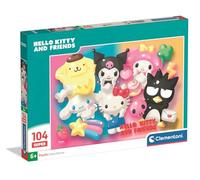Puzzle pour enfants CLEMENTONI 104 pièces Hello Kitty et ses amis 48,5 x 33,5 cm