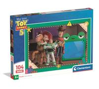 Clementoni | Puzzle Super Toy Story 5 pour Enfants 6 Ans+ | 104 Pièces | Dimensions 48,5 x 33,5 cm | Développement Logique et Manuel | Activité sans écran | Idée Cadeau Enfant