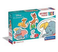 CLEMENTONI My First Puzzles Super Color - Disney Classic - 4 Puzzles 2+