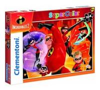 Clementoni puzzle Supercolor Incredibles 2 104 pièces (27106) G