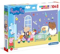 Clementoni - Puzzle Supercolor Maxi 104 Peppa Pig
