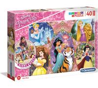 Clementoni Puzzle Supercolor Princesses Floor / 40 pièces