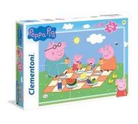 Clementoni Puzzle SupercolorPeppa Pig 24 pièces Multicolore G