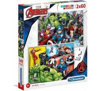 Clementoni Puzzle The Avengers, 2x60 pcs.