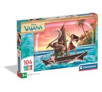Clementoni | Puzzle Vaiana 2 pour Enfants 6 Ans+ | 104 Pièces | Dimensions 38 x 27 cm | Développement Logique et Manuel | Activité sans écran | Idée Cadeau Enfant