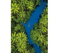Clementoni Puzzle - Tropical Aerial View 500 Pièces - Puzzle pour Adultes 14-99 Ans, Fabriqué en Italie, 35520