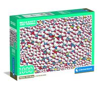 Clementoni Puzzle 1000 pièces Impossible Hello Kitty – Kawaii Défi Expert – 14 ans+
