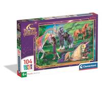 Clementoni Puzzle Unicorn Academy – 104 pièces – 6 ans – 25093