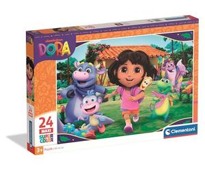 CLEMENTONI, PZL 24 Maxi Dora The Explorer, 3 Years, 24826