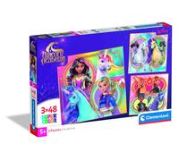 Clementoni PZL 3X48 Unicorn Academy – 5 ans – 25325