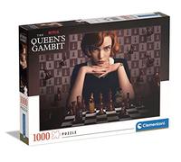 Clementoni- Queen's Gambit Gambit-1000 Pièces, Puzzle Netflix, Divertissement pour Adultes-Fabriqué en Italie, 39697, Multicolor