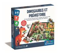Clementoni - Quiz Dinosaures et préhistoire - 3 modes de jeu différents - Dés 6 ans