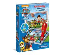 Clementoni - Quizzy - Pat' Patrouille - Jeu de Société pour Enfants de 3 à 6 Ans - avec Stylo Interactif, Quizzes et autres Activités diverses et variées - De nombreuses pages de fun - 52090