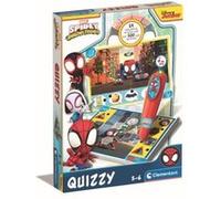 Clementoni - Quizzy - Spidey - Jeu Interactif Avec 200 Quizz + Un Stylo Électronique - Dés 3 Ans Multicolor G