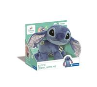 Clementoni Jouet d'éveil Disney Baby Gattona avec moi - Peluche apprend à ramper 6-36 mois 17537