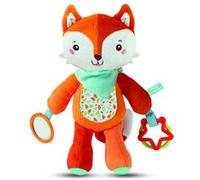 Clementoni renard en peluche Play With Me29 cm orange en peluche Orange G