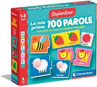 Clementoni Sapentino Montessori - Mes 100 premiers mots - Jeu éducatif 1 +