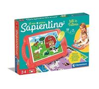 Clementoni- Sapientin-Mon Premier Savent Ferme-Banque Avec 24 Cartes Activités Stylo Interactif Batteries Incluses Jeu Éducatif 2 Ans Animaux Fabriqué En Italie 16378 Multicolore Medio