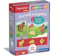 Clementoni Sapientino Bébé Animaux Et Formes Jeu Éducatif