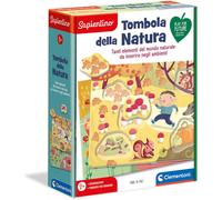 Clementoni - Tombola Della Nature Jeu éducatif Sapientin, Multicolore, 2 Ans
