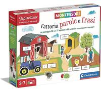 Clementoni Sapientino Ferme Mots Et Phrases Montessori