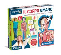 Clementoni- métropolitaine Sapientino Plus Jeu 6 Ans Corps Enfants, Puzzle moulé et Cartes éducatives pour connaître l'anatomie Humaine, Apprentissage Scolaire, fabriqué en Italie, 16471, Multicolore