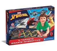 Clementoni Sapientino géant Marvel Spider-Man - Puzzle Enfants 24 Maxi pièces avec Stylo, Jeu éducatif 3 Ans - Fabriqué en Italie, 16451, Tapis interactif Spiderman