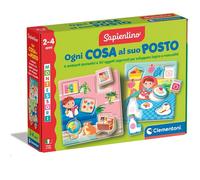 Clementoni Sapientino Montessori Chaque Chose à Sa Place Jeu Éducatif Flashcar