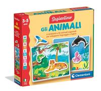 Clementoni Sapientino Montessori Les Animaux 3 Ans+ Cartes Flash
