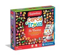 Clementoni Sapientino - Recherche Et Trouver dans La Cuisine, Jeu Éducatif 5-99 Ans, 3 Modes De Jeu Et 250 Sujets, Made in Italy, Langue Italienne, 16701