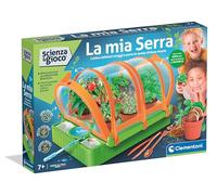 Clementoni Science & Jeu Lab - La Science dans la Serre - Jardin botanique, Serre Enfants, Kit Plantes à Cultiver, Laboratoire Scientifique 7 Ans, Expériences Science, en Italien, Made in Italy, 19393