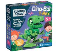 Clementoni Science and Play Robotics Dino Bot T-Rex Durable Toy for Kids