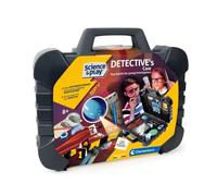 Clementoni - Science and Play - Trousse de détective médico-légale - Kit Scientifique et Accessoires - Kit de Laboratoire avec Plusieurs activités - 75099