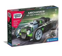 Clementoni Science Build Hot Rod Et Race Truck Set De Construction Pour Enfants