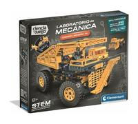 Clementoni - Science et Jeu, Laboratoire de mécanique : Camion minier XL, kit de Construction Stem Multi-modèle, Plus de 310 Composants, âge 8 +, fabriqué en Italie, 55663