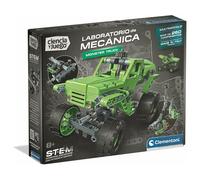 Clementoni Science et Jeu, Laboratoire de mécanique : Monster Truck, kit de Construction Stem multimodèle, Plus de 260 Composants, âge 8 +, fabriqué en Italie, 55673