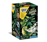 Clementoni - Science Fun-Dig Dragon Hydra-Fossiles à Creuser et à Assembler, Kit Archéologue, Jeu Scientifique 7 Ans, Version en Italien-Made in Italy, Couleur, Moyen, 19336